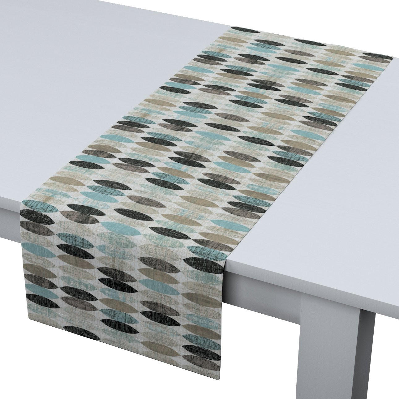 TISCHLÄUFER Modern blau, 40x130 cm - Blau, Textil (40/130cm) - Dekoria