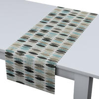 TISCHLÄUFER Modern blau, 40x130 cm - Blau, Textil (40/130cm) - Dekoria