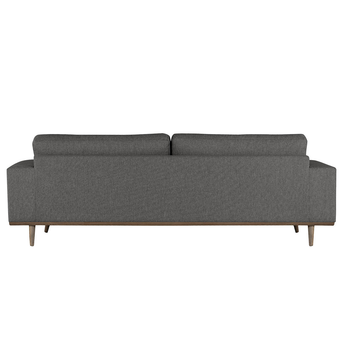 3-SITZER SOFA - Dunkelgrau, Textil (237/81/88cm) - home24