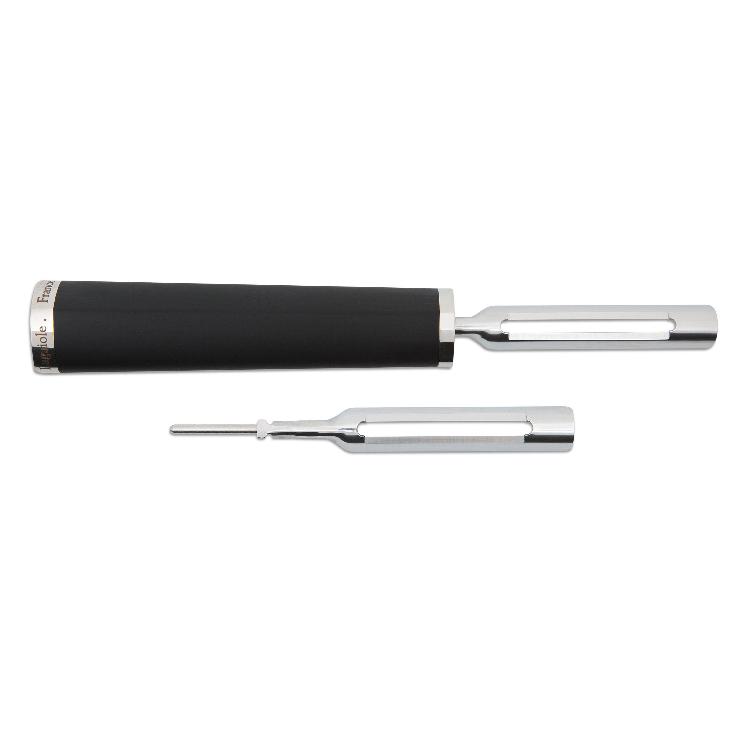 I-SCHÄLER Michel Bras mit 2 Klingenaufsätzen - Silberfarben, Metall (22.2cm) - Kai Messer
