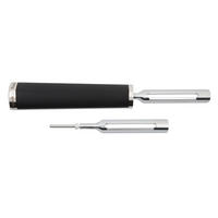I-SCHÄLER Michel Bras mit 2 Klingenaufsätzen - Silberfarben, Metall (22.2cm) - Kai Messer