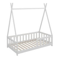 DOMEČKOVÁ POSTEL Susanna Bílá - bílá, kompozitní dřevo (80/160cm) - VitaliSpa