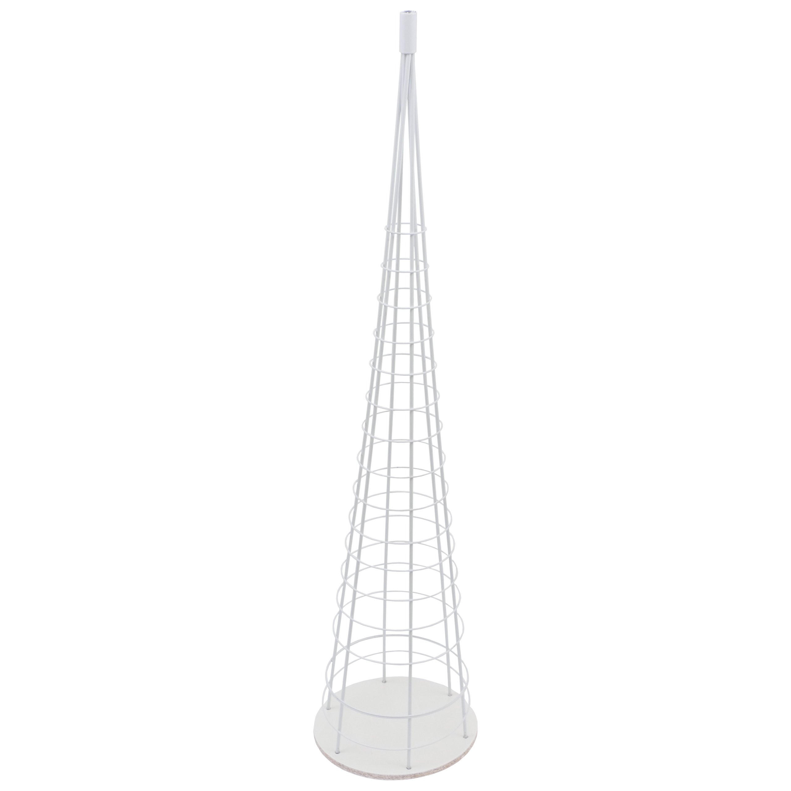 DEKO-BAUM Weiß - Weiß, Metall (38/160cm) - MCW