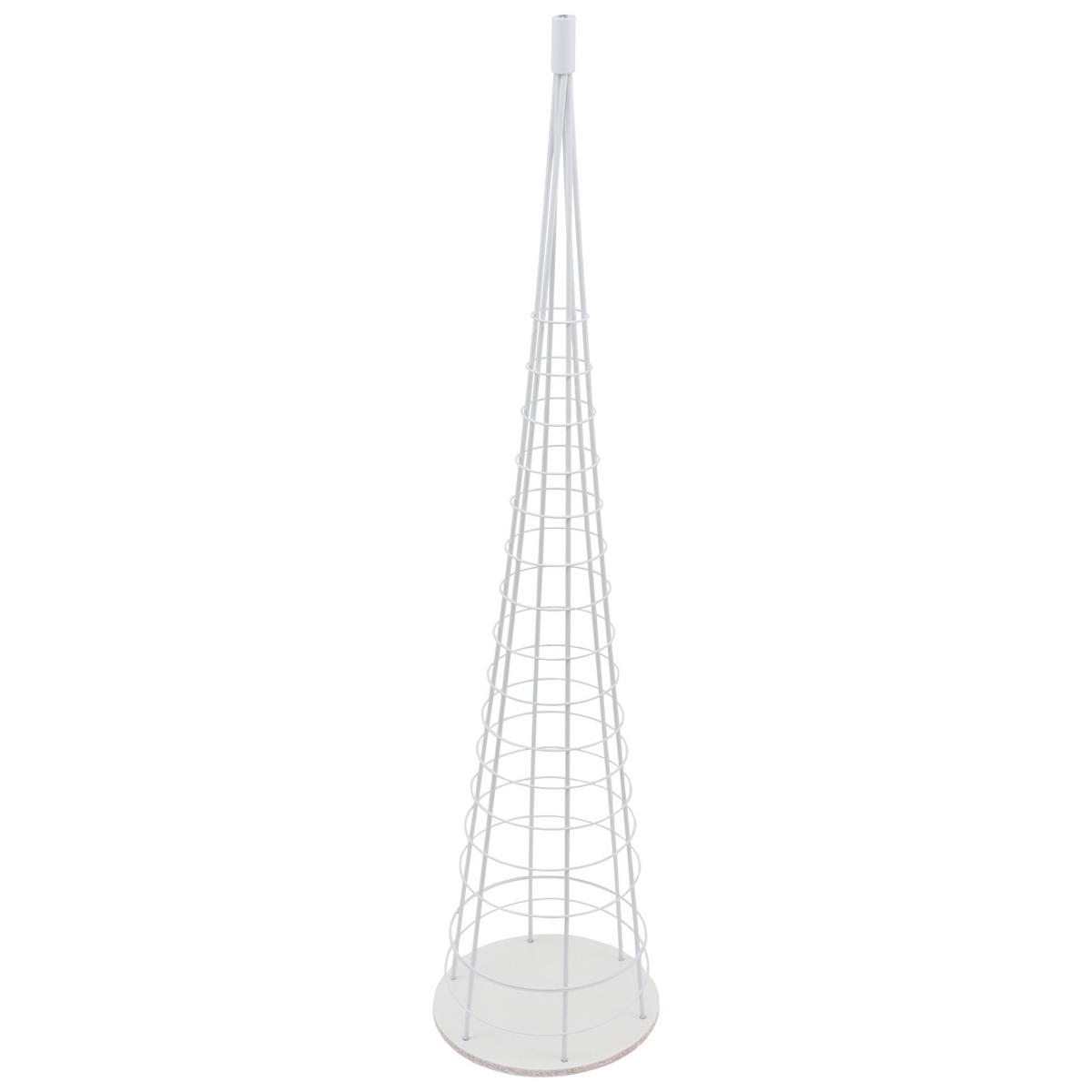 DEKO-BAUM Weiß - Weiß, Metall (38/160cm) - MCW