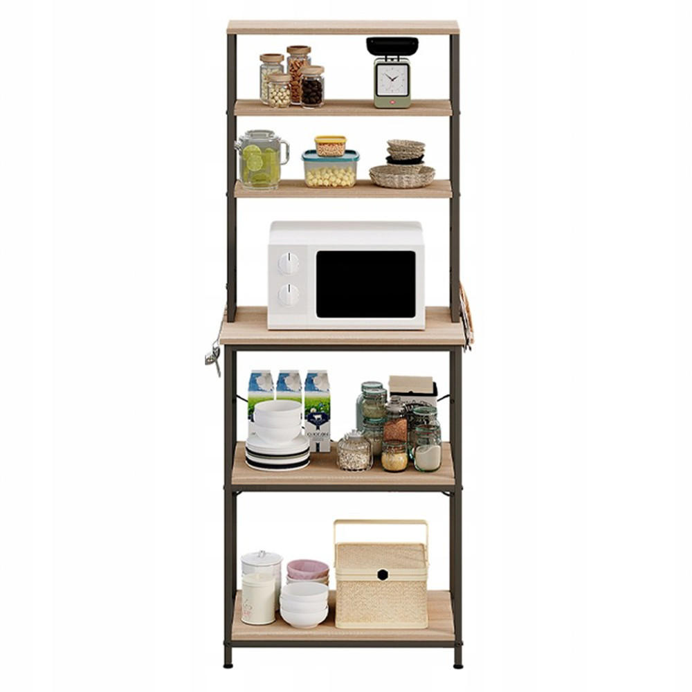 XXXLutz Regal, Braun 60x166x40 cm
