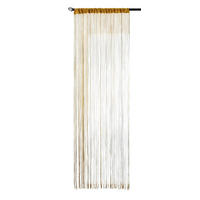 FADENGARDINE Shanghai HxB 230x100 cm Gold Lurex - Goldfarben, Textil (100/230cm) - Gardinenbox