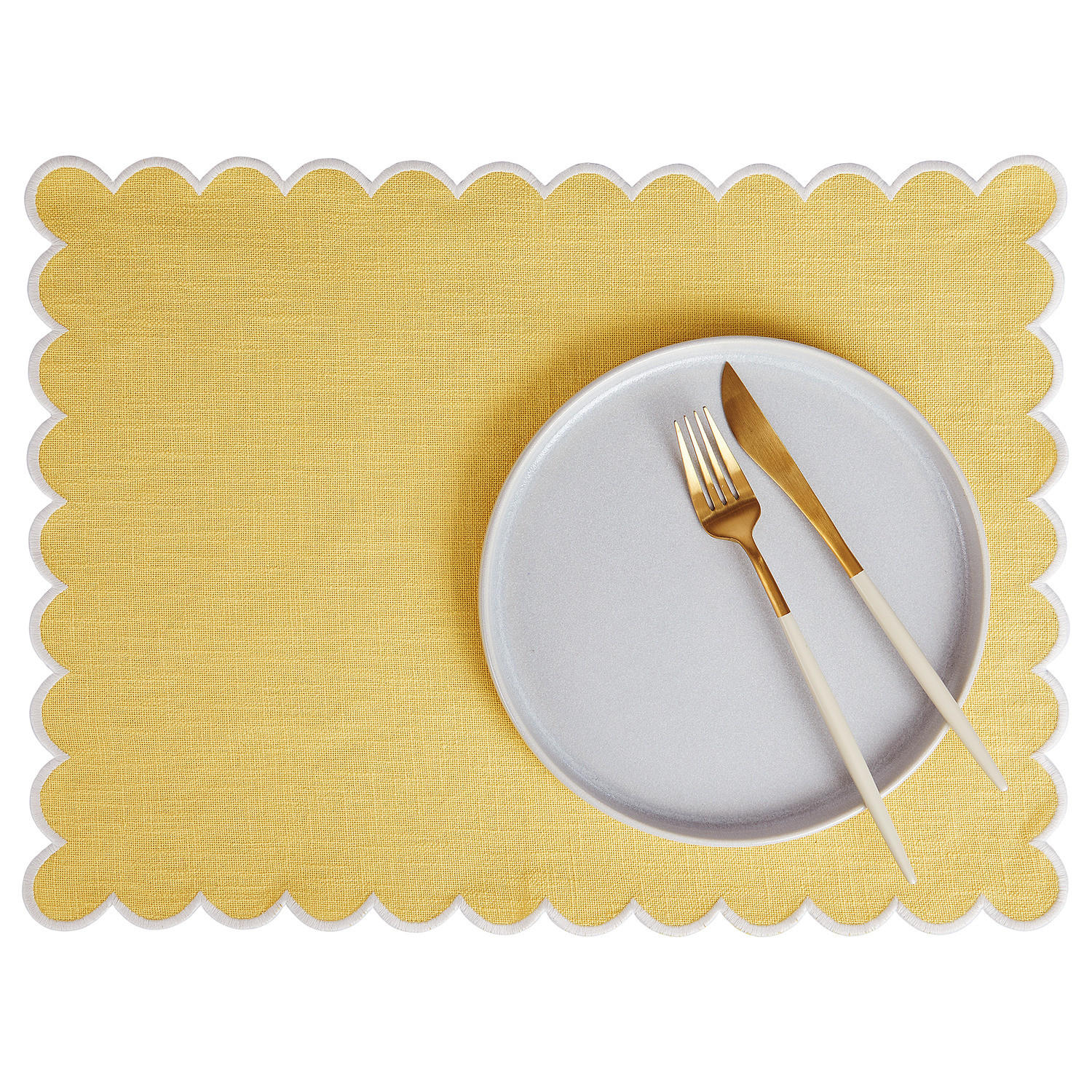 TISCHSET Summer Cheer - Gelb, Textil (33/47cm) - Butlers