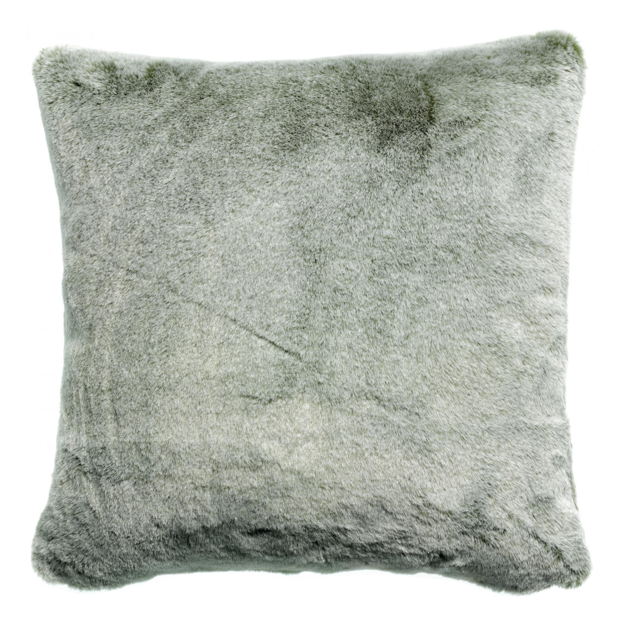 KISSEN Kinta olivgrün 45 x 45 cm - Olivgrün, Textil (45/45cm) - Vivaraise