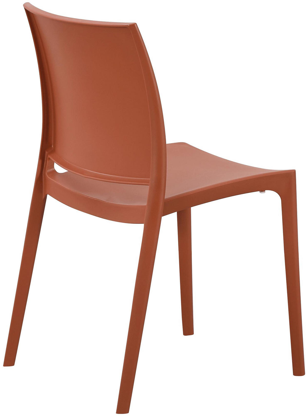 GARTENSTUHL Kunststoff Terracotta - Terracotta, Kunststoff (42/81/49cm) - CLP