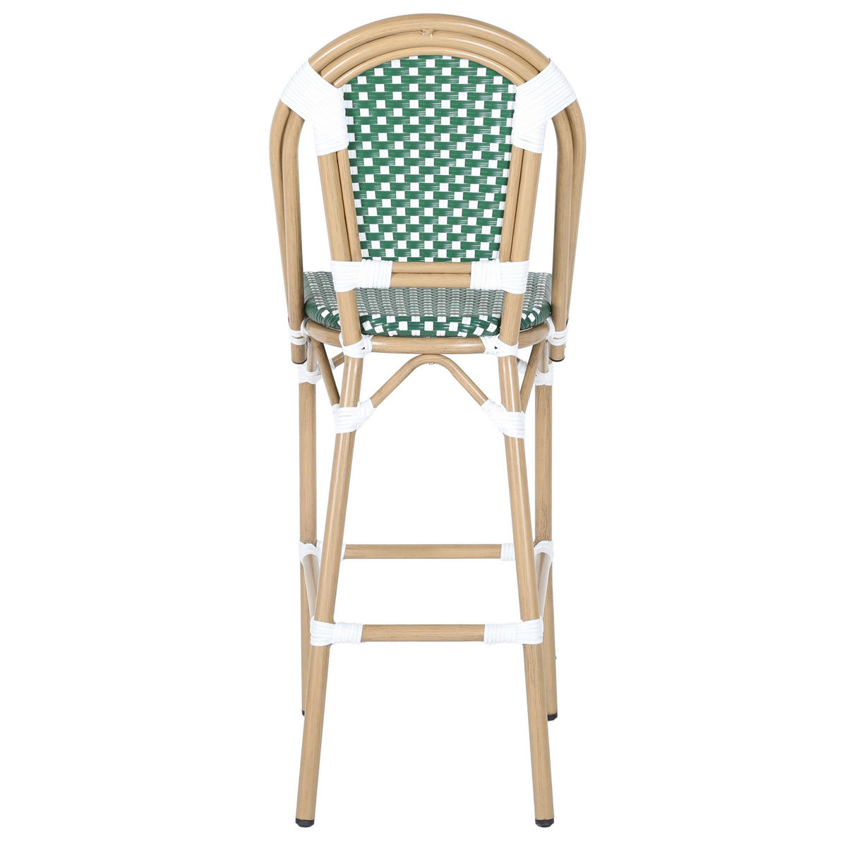 GARTENSTUHL, Grün - Grün, Metall (48/117/55cm) - Oviala