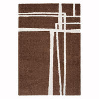 DESIGN-TEPPICH weich und dick bruin - Braun, Textil (200/290cm) - AFK Living