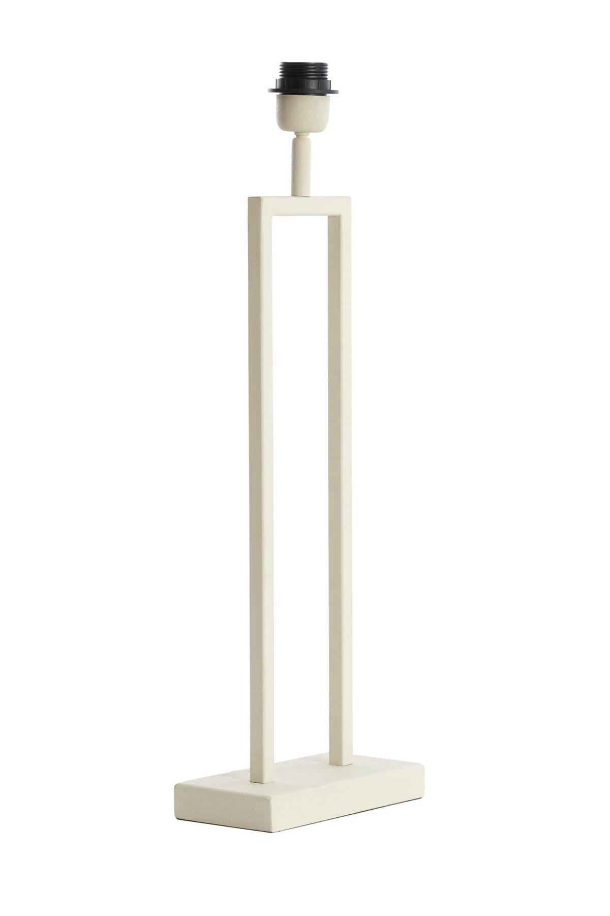 LAMPENFUSS Shiva Weiß 20/10/55 cm - Weiß, Metall (20/10/55cm) - Light & Living