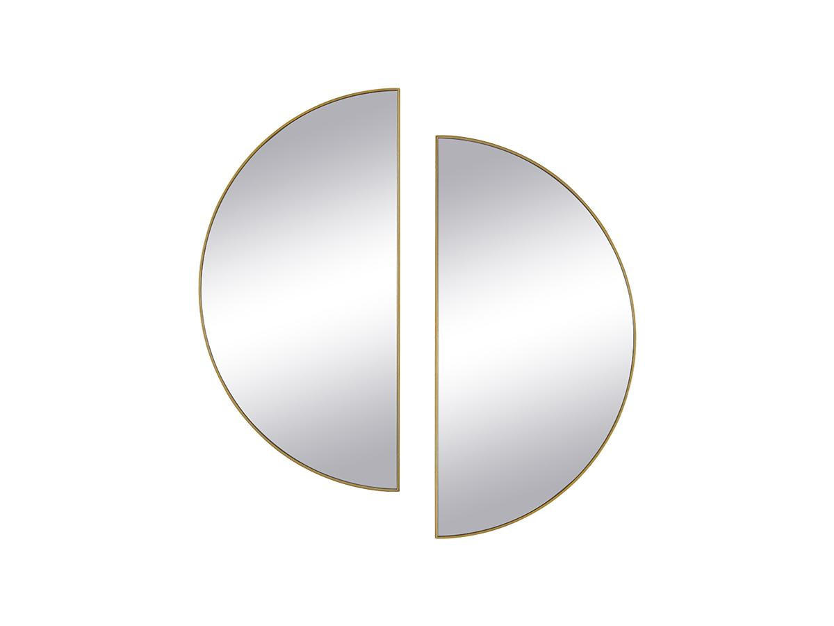 WANDSPIEGEL - 50cm x 1cm - Metall - goldfarben - GAVRA - Goldfarben, Metall (50/100/1cm) - Vente-Unique