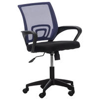DREHSTUHL Microfaser lila - Lila/Schwarz, Kunststoff/Textil (62/84/50cm) - CLP