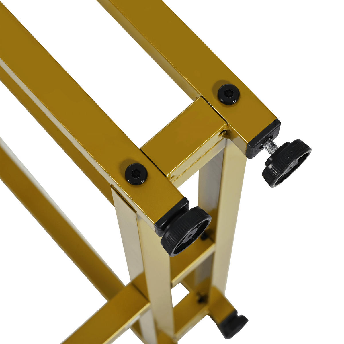 ESSTISCH Goldfarben 120/70/74 cm - Goldfarben, Holz (70/120/74cm) - PANGIVO