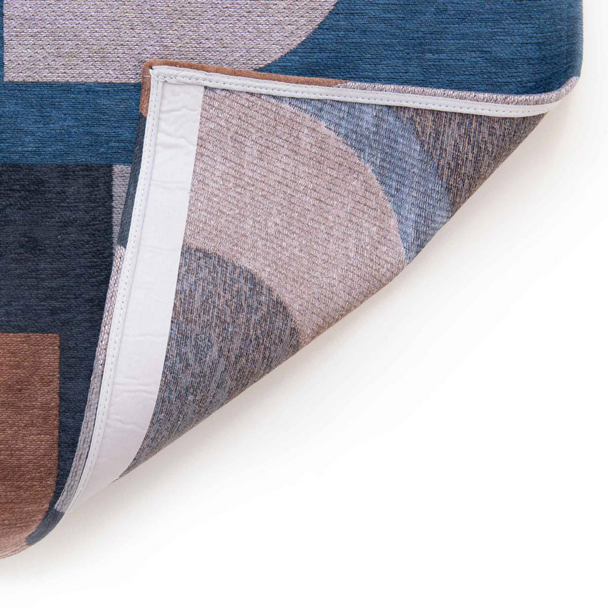 TEPPICH Camel Blue Nuance Module 170/240 cm - Braun, Textil (170/240cm) - Louis De Poortere