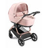 KOMBI-KINDERWAGEN Techno Babila 2in1, klappbar - Roségold/Rosa, Kunststoff (53/93/111cm) - Cam il Mondo del Bambino S.p.A.
