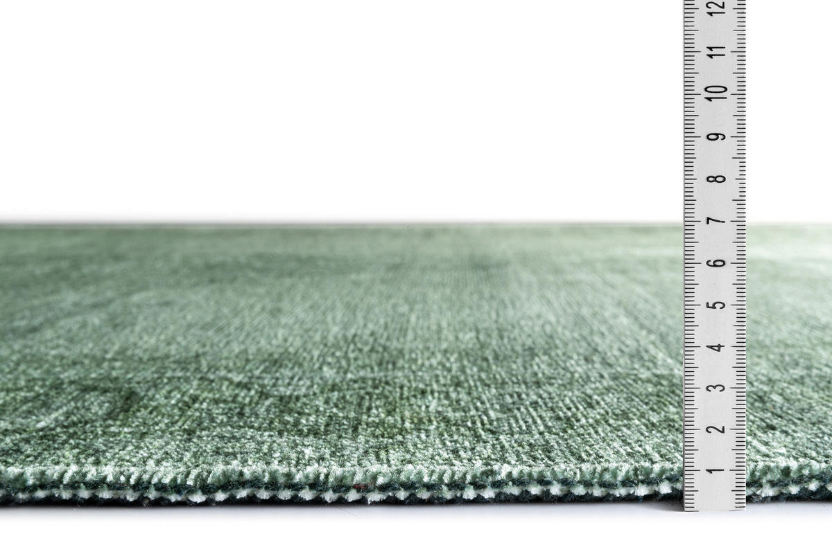 VINTAGE-TEPPICH Grün 80X290cm - Grün, Textil (80/290cm) - Tesso Living
