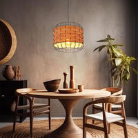 HÄNGELEUCHTE Metall Holzoptik Schwarz - Schwarz, Metall (35/35/120cm) - Globo Lighting