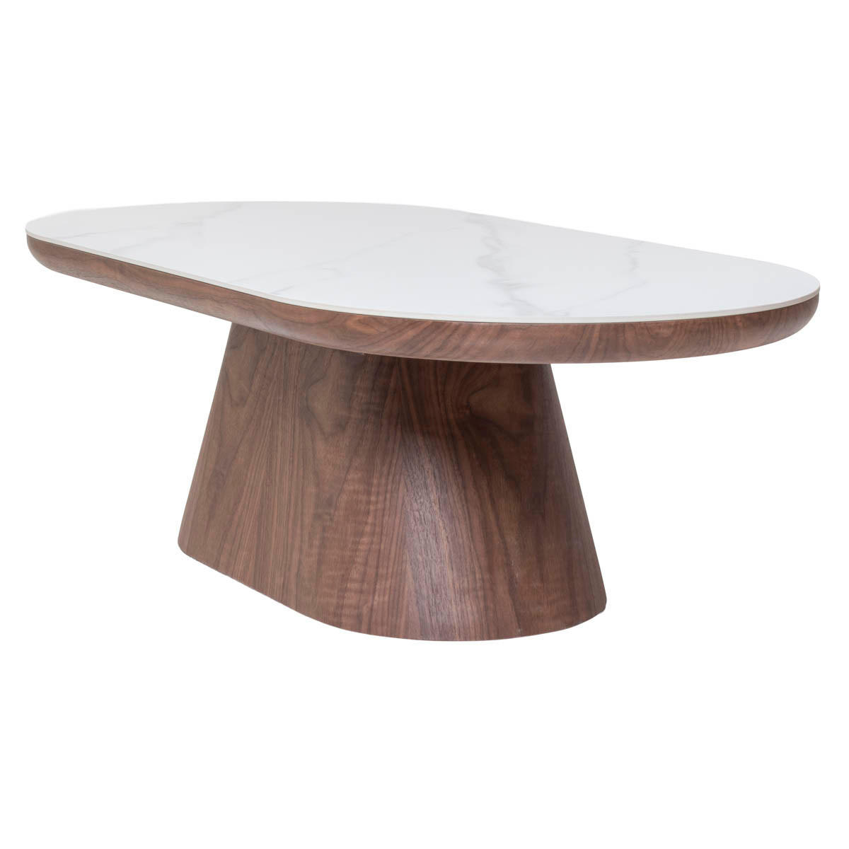 COUCHTISCH aus Keramik 120x60x38cm, dunkelbraun - Dunkelbraun, Holz (120/60/38cm) - Giga Meubel