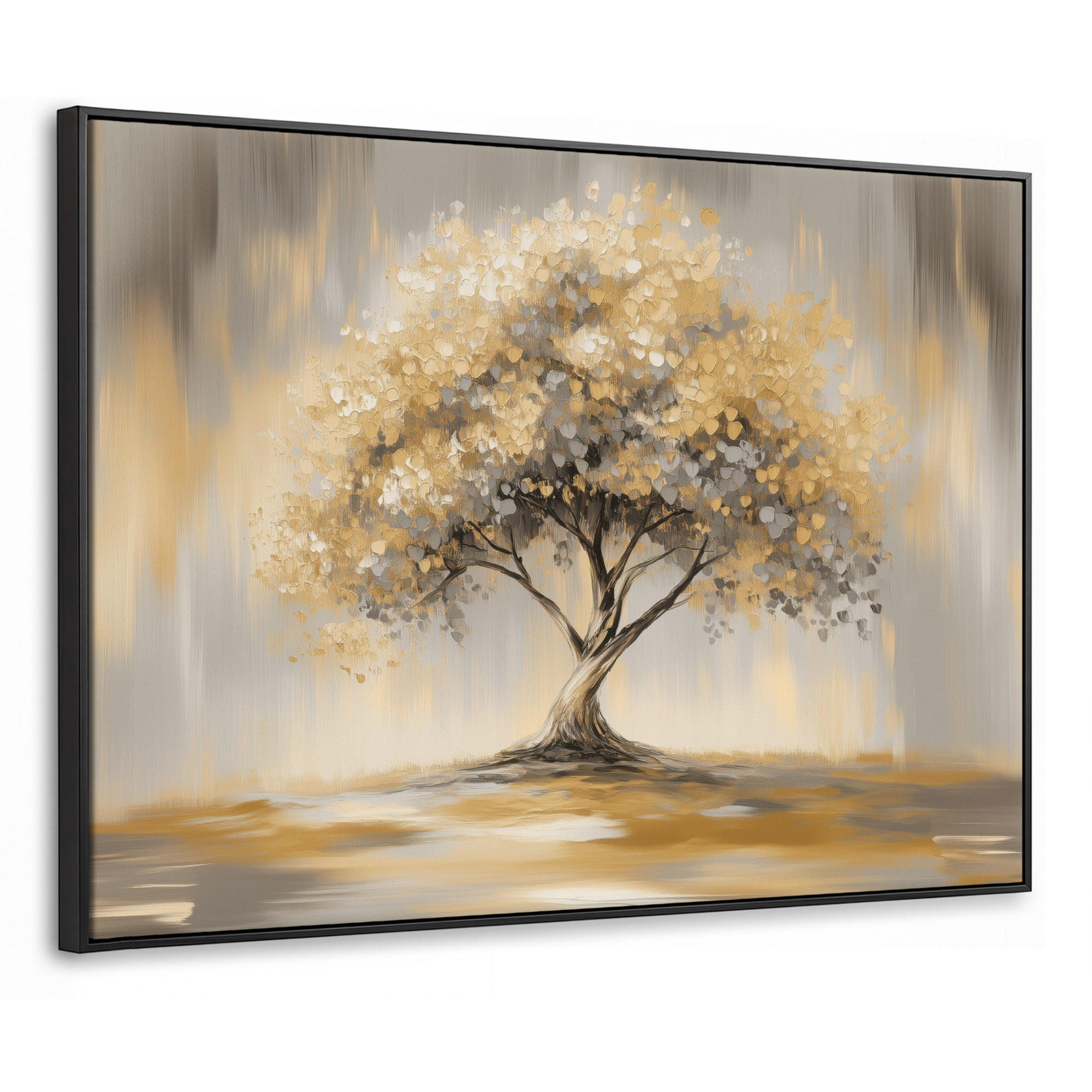 MuchoWow Leinwand Beige 100x70 cm