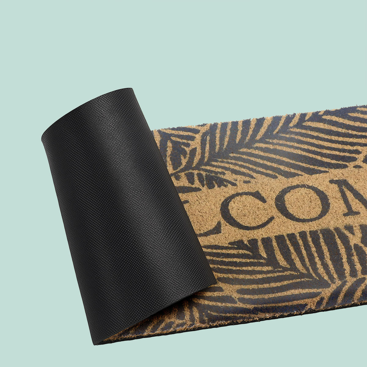 FUSSMATTE - Multicolor, Kunststoff/Textil (60/40cm) - Relaxdays