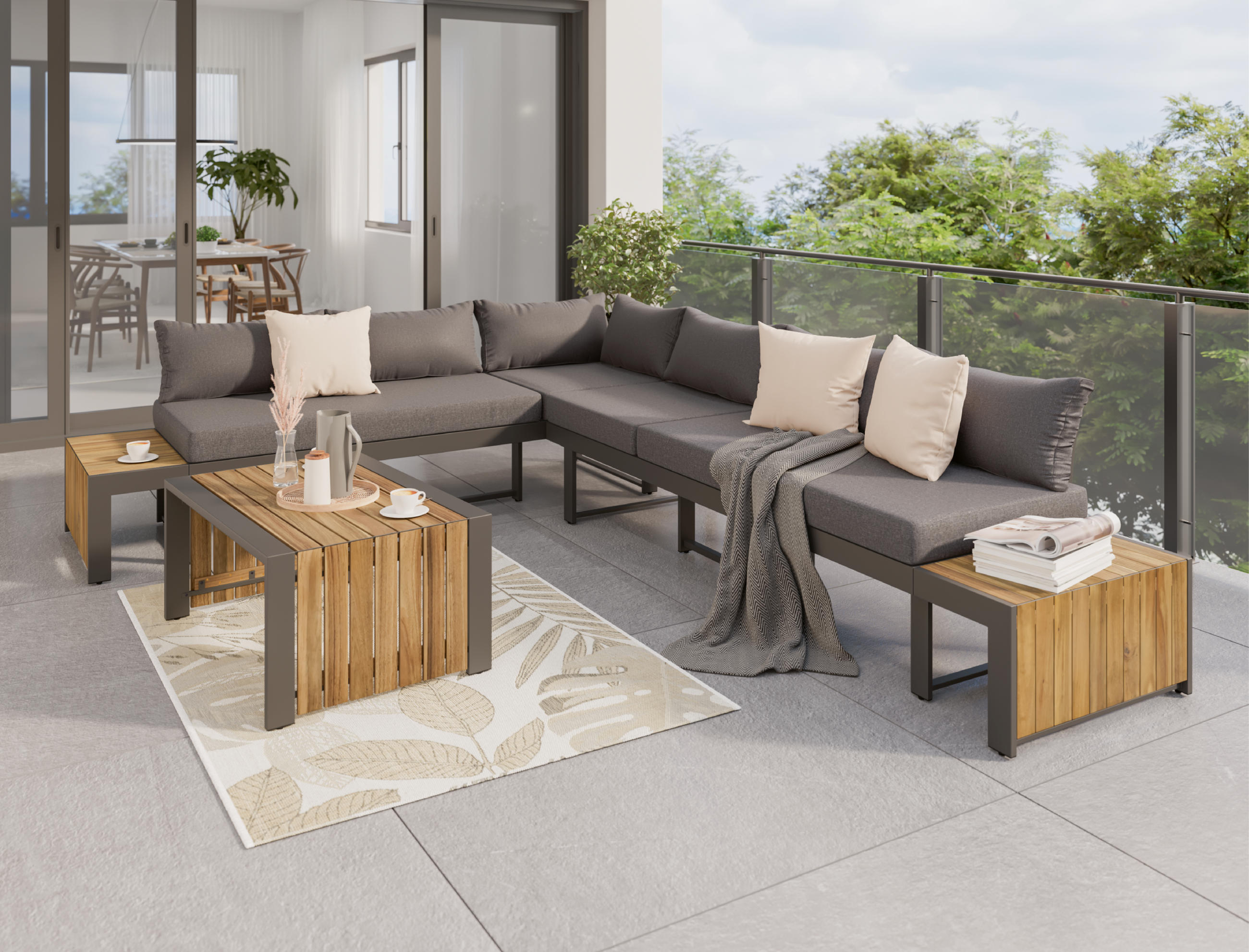 Ideen für die Balkongestaltung 