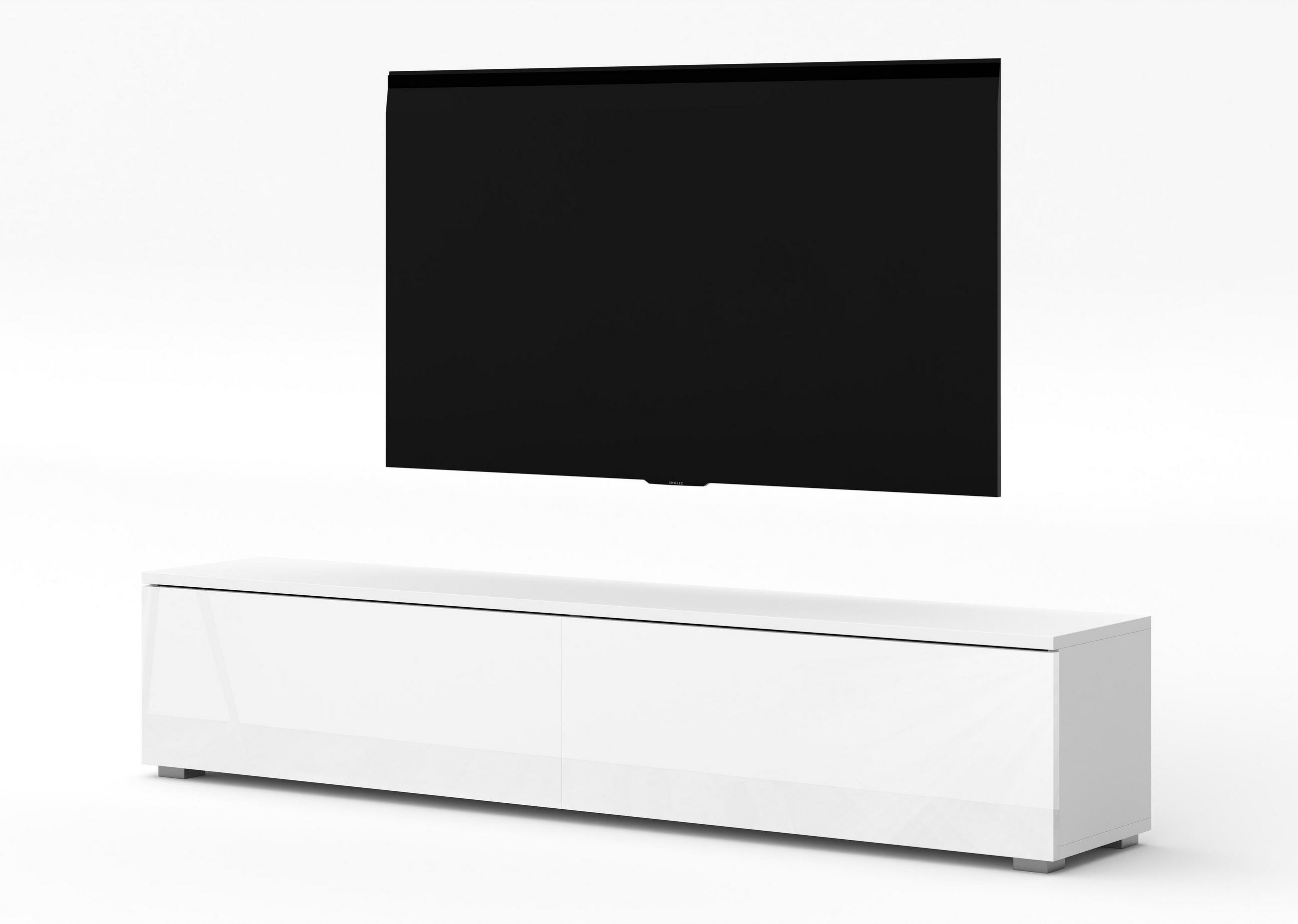 AX Living Lowboard Weiß 180x36.5x32 cm