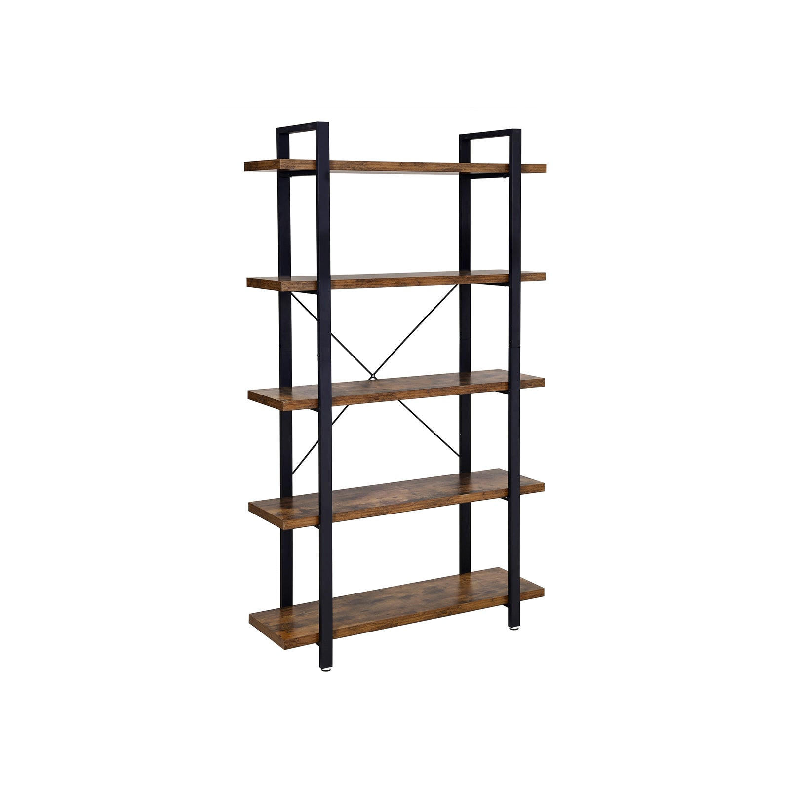 STANDREGAL BÜCHERREGAL - Braun, Holzwerkstoff (33.5/178/105cm) - Hansiro