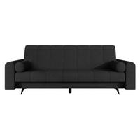 SCHLAFSOFA Zuri - Schwarz, Holz/Textil (240/93/91cm) - MIRJAN24