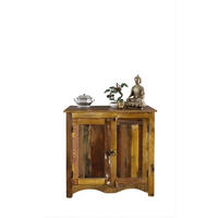 KOMMODE Altholz 90x40x85 mehrfarbig lackiert NATURE OF SPIRIT #19 - Multicolor, Holz (90/85/40cm) - Massivmoebel24