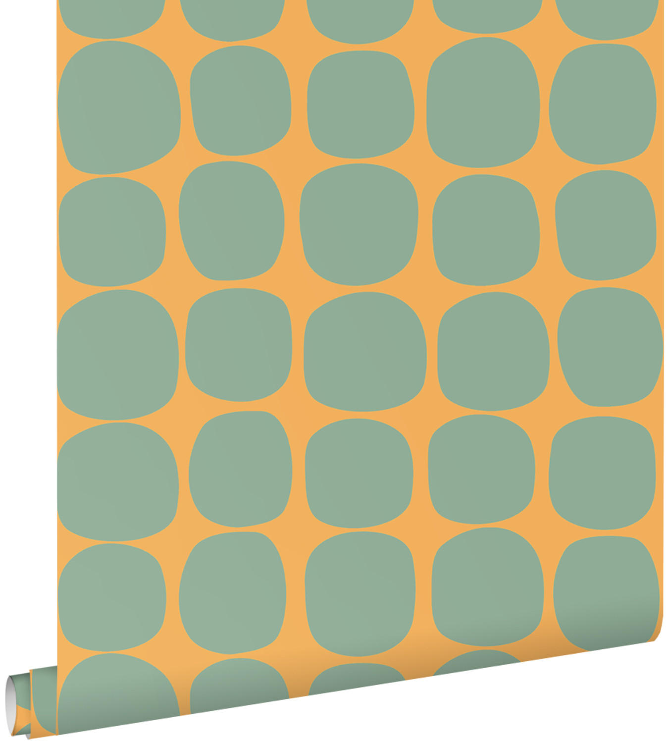 ESTAhome Tapete Grün 50x900 cm