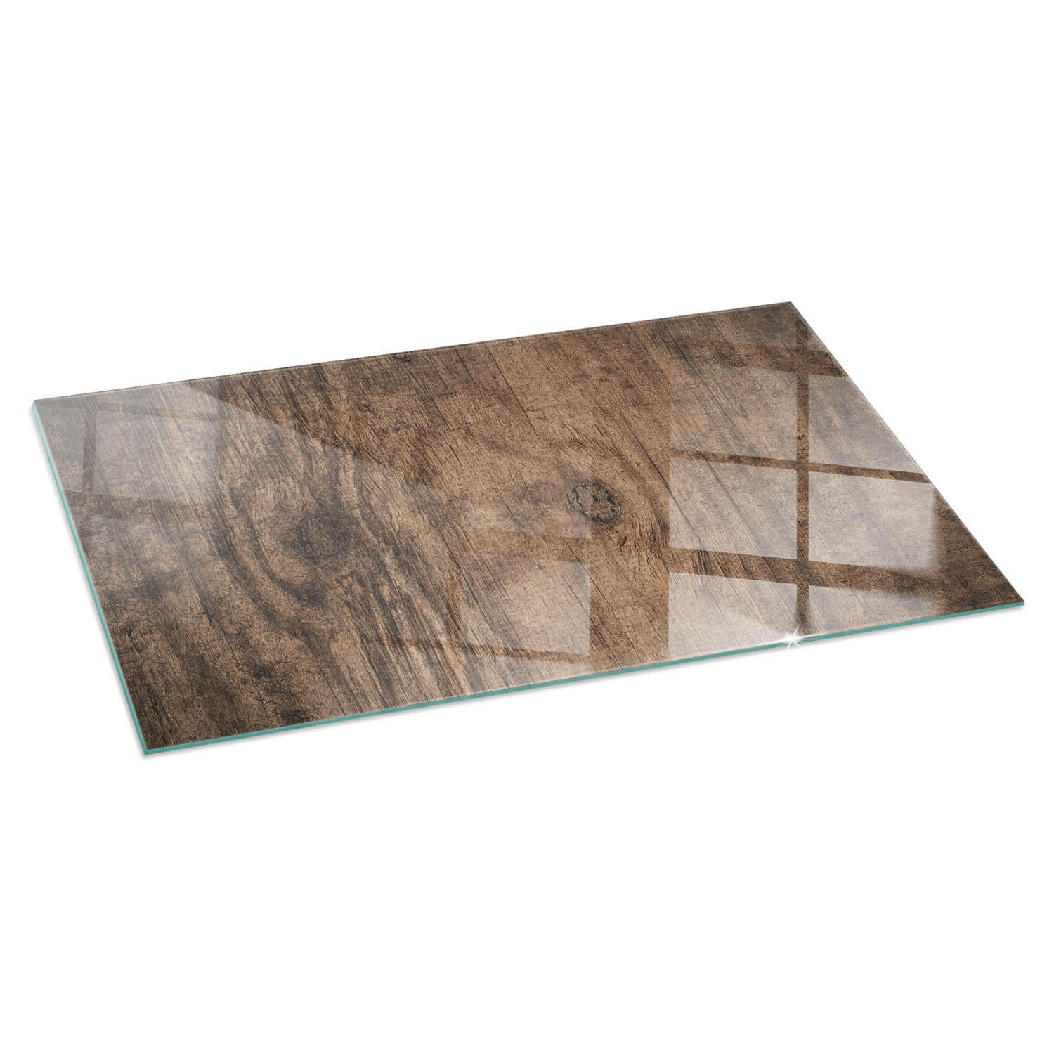 ArtPrintCave Glasplatte Braun 120x60x0.4 cm