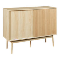 SIDEBOARD Landskrona - Eichefarben, Holz/Holzwerkstoff (115/90/40cm) - [en.casa]