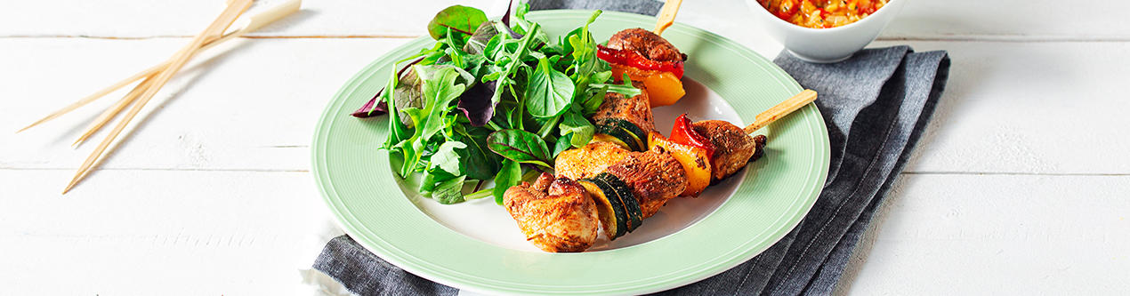 XXXLecker-Marinierte-Haehnchenspiesse-mit-Chutney-Header
