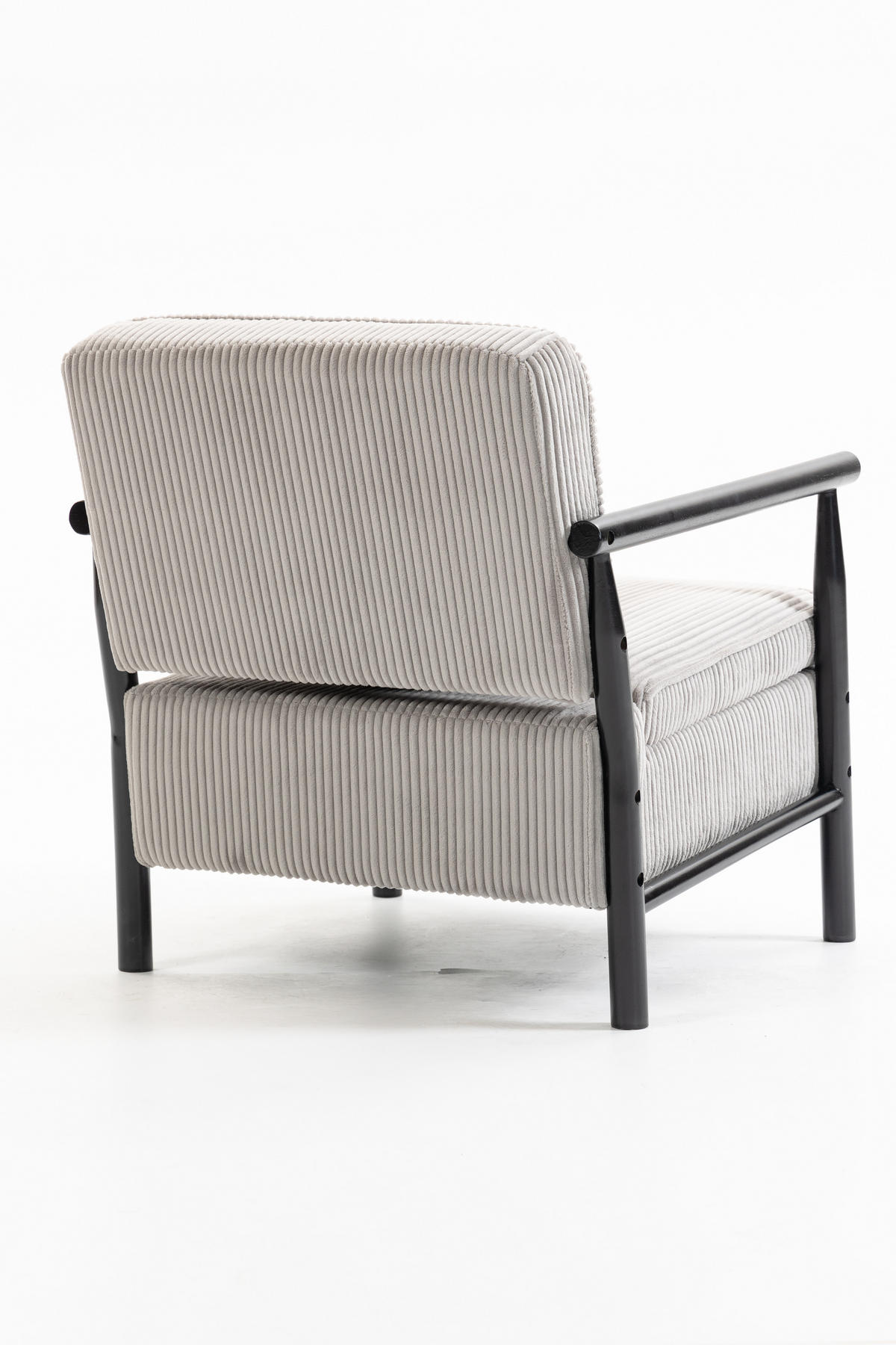 SESSEL Akzentstuhl mit Lendenpolster, DE-42320, Hellgrau - Hellgrau, Holzwerkstoff (66/73/83cm) - ComfortXL