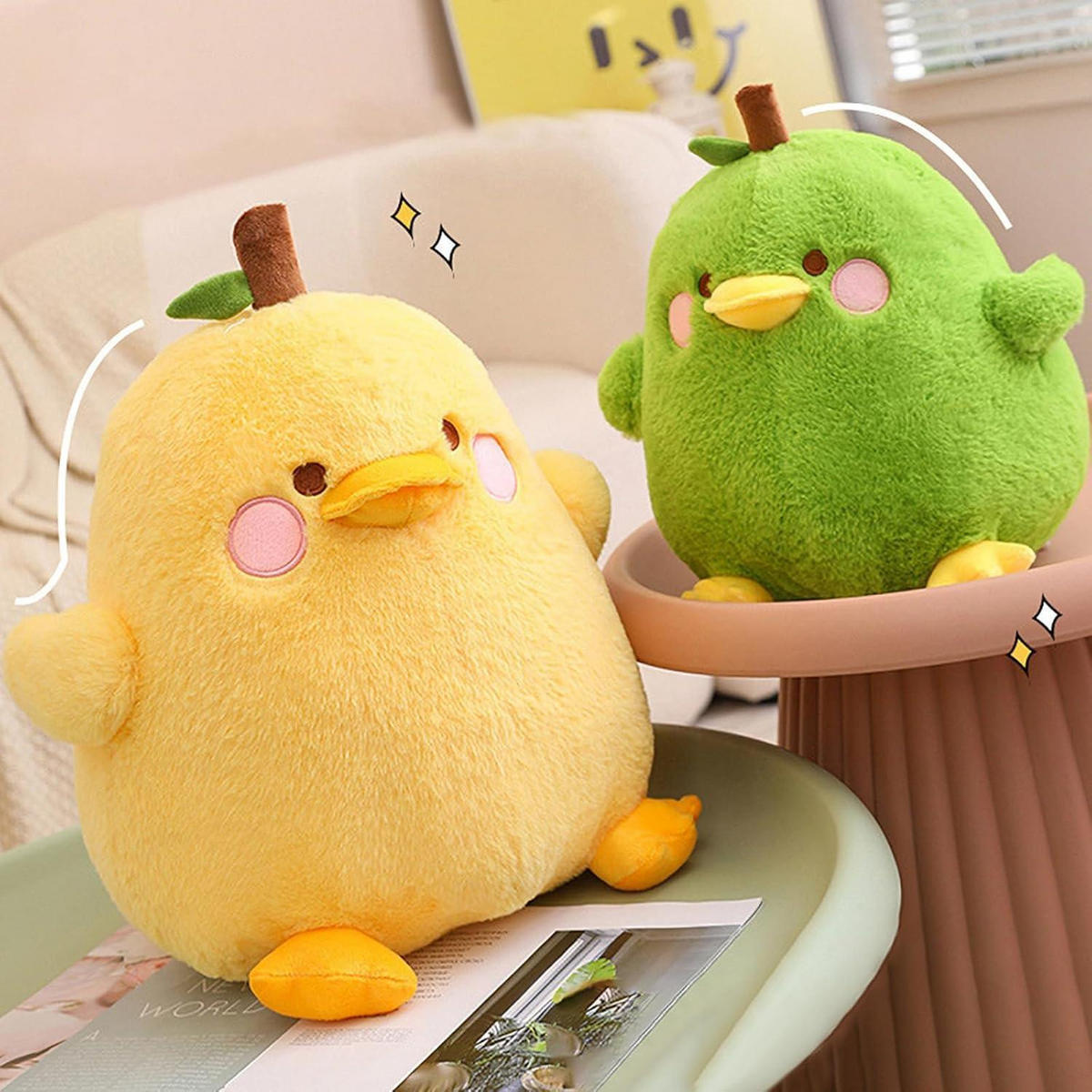 PLÜSCHTIER Ente 20 cm - Gelb, Textil (20/20cm)