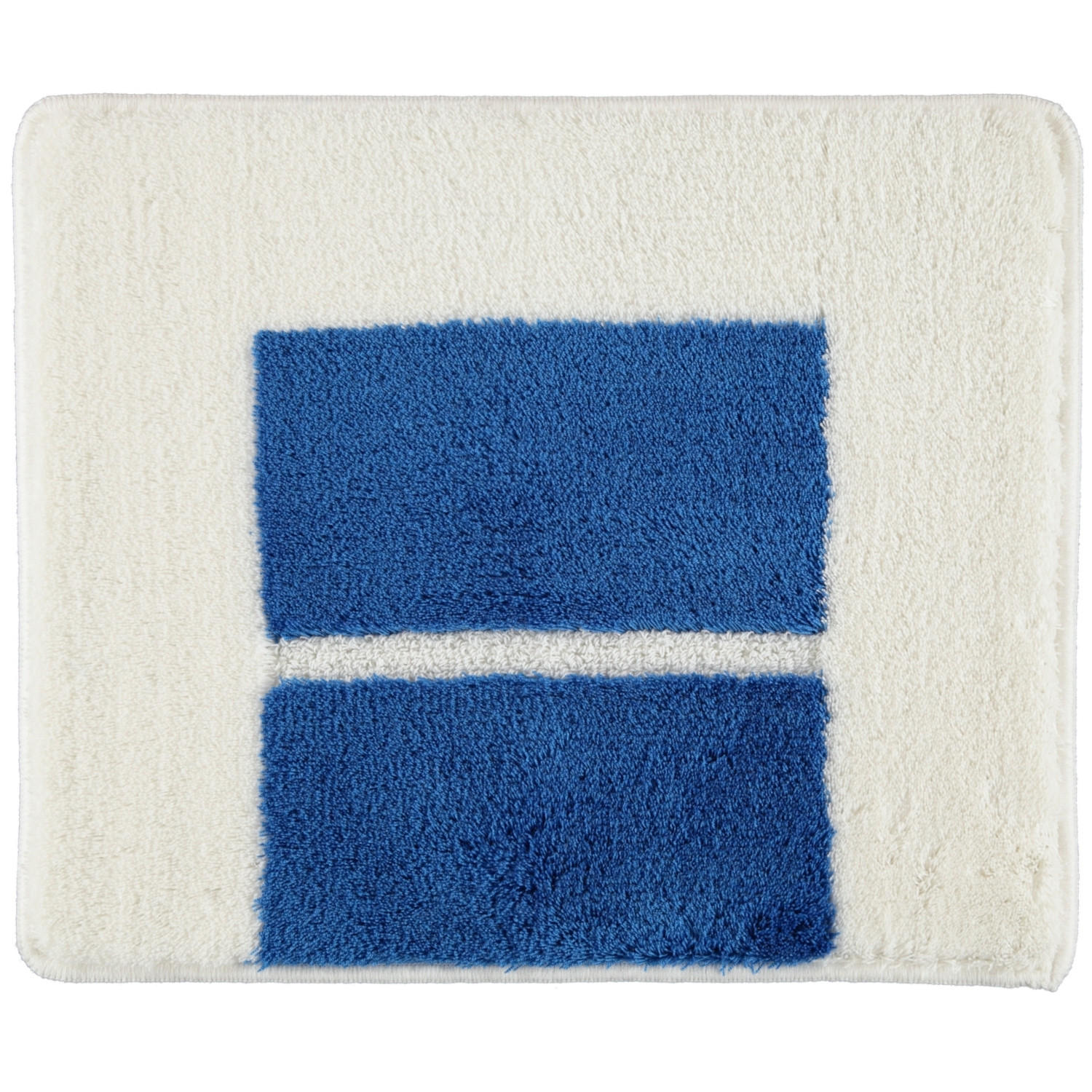 BADTEPPICH LIBERTY WEISS-BLAU - 844 - Blau, Textil (50/60cm) - Rhomtuft