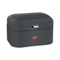 BROTKASTEN Graphit 28/21.5/17 cm 8012216 - Graphitfarben, Metall (21.5/17/28cm) - Wesco