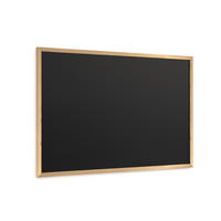 KREIDETAFEL 90x60 cm, ECO-Holzrahmen - Schwarz, Holz (90/60/2cm) - ALLboards
