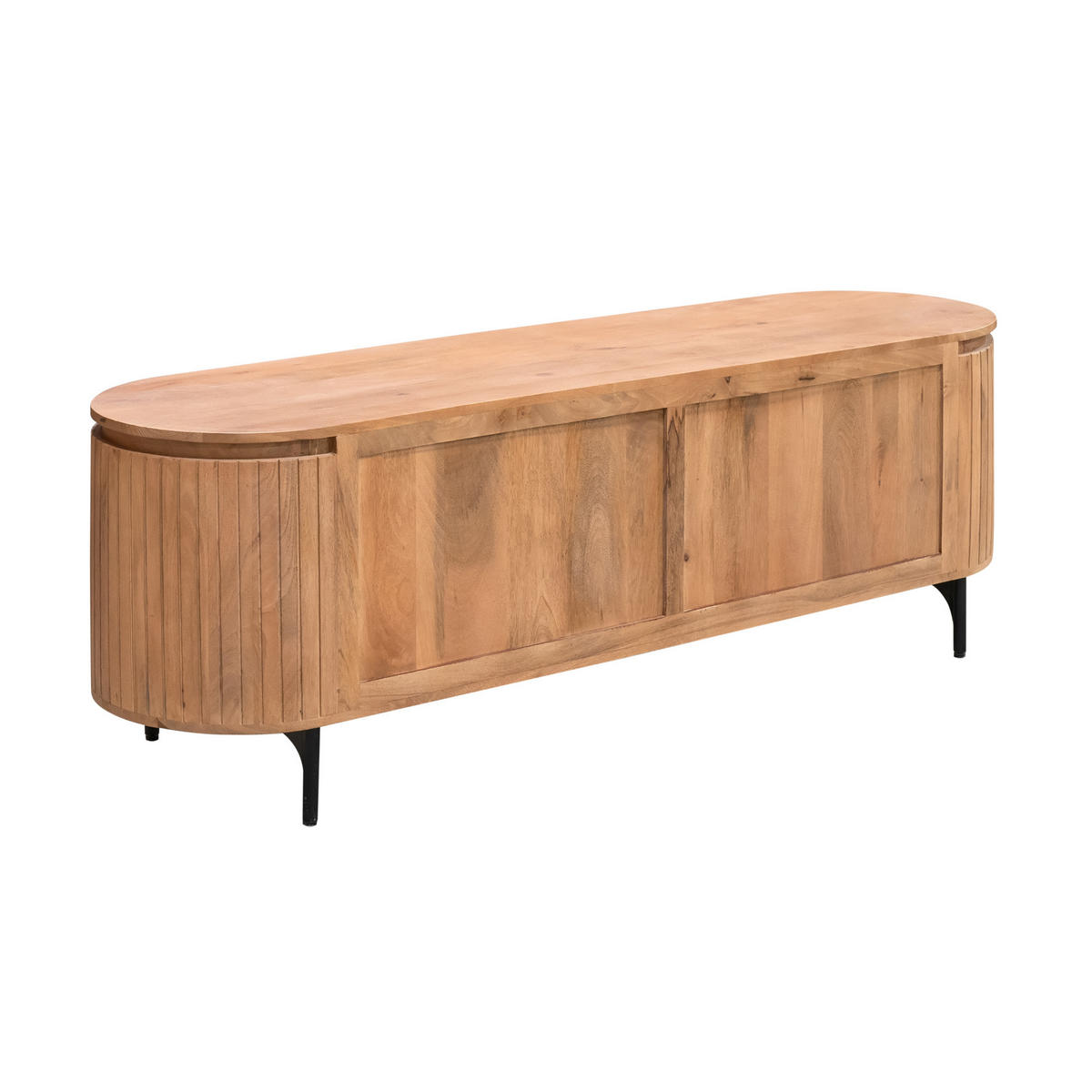 TV-MÖBEL Lana Braun 45/165/55 cm - Braun, Holz (165/55/45cm) - Starfurn