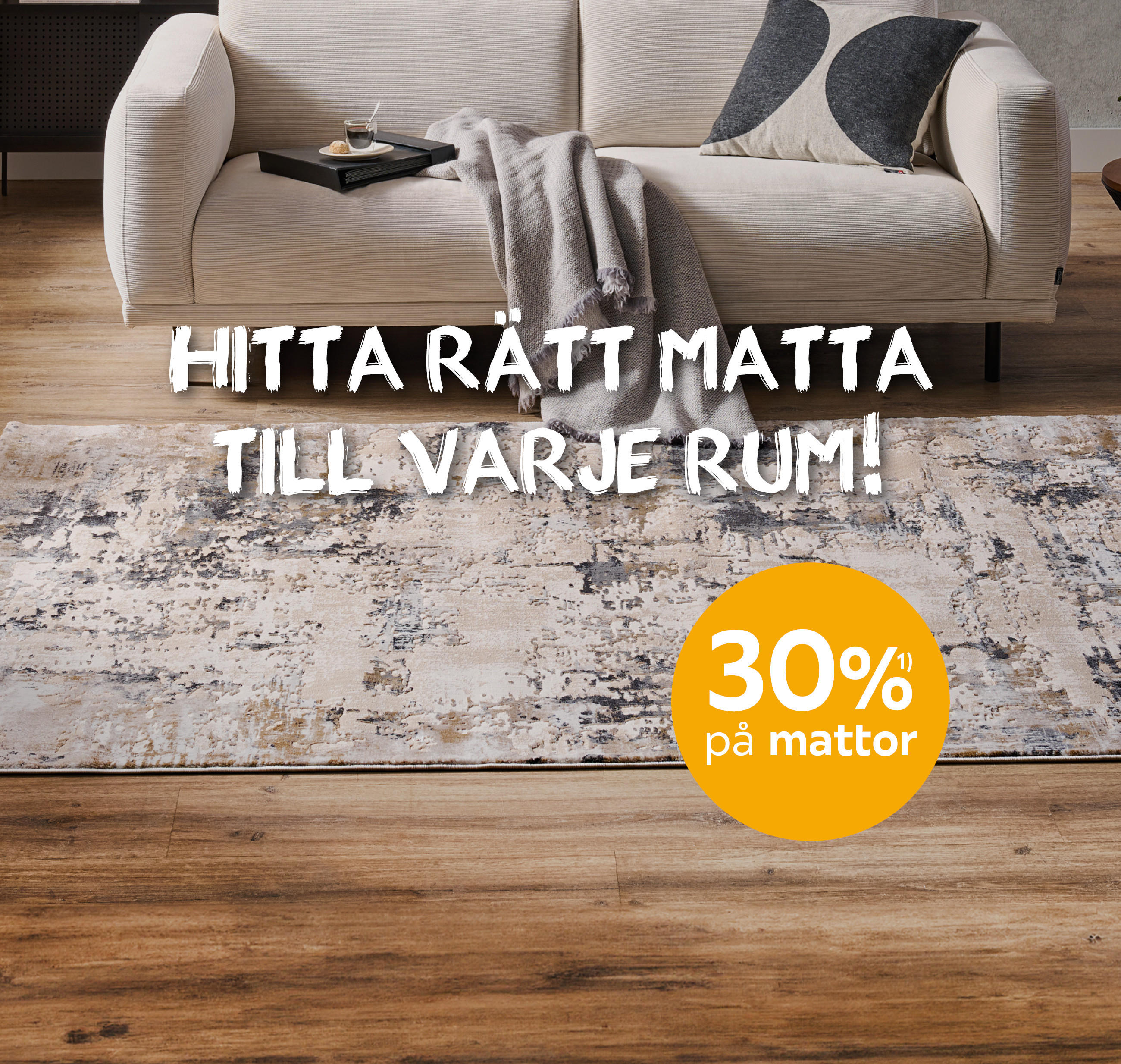 Hitta rätt matta till varje rum!