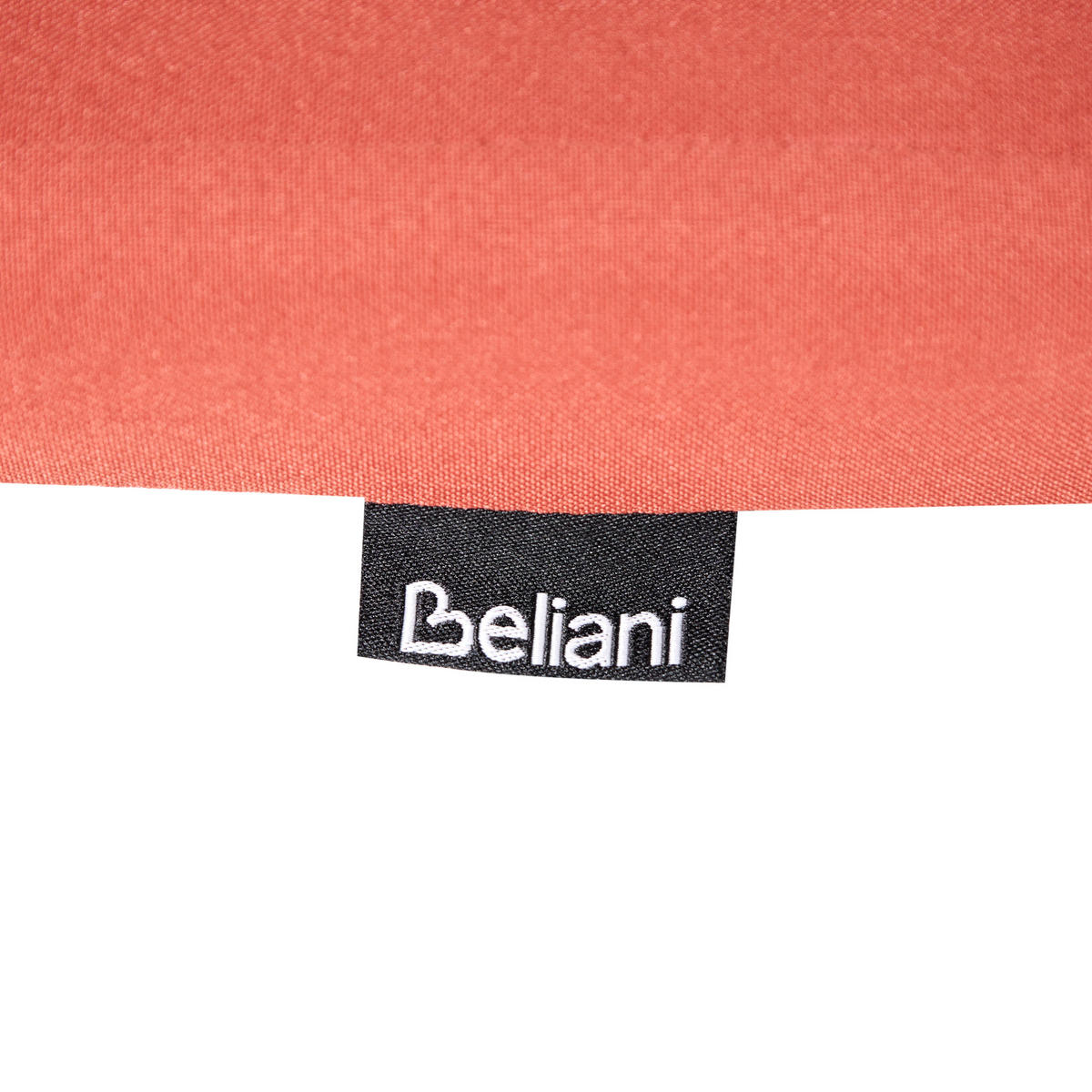 GARTENSTUHL 2er-Set Dunkelbraun/Rot Amantea Premium - Dunkelbraun/Rot, Holz (54/105/69cm) - Beliani