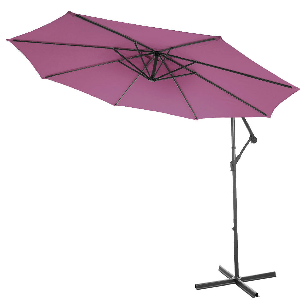 AMPELSCHIRM NEIGBAR Violett - Violett, Textil (360/295cm) - MCW