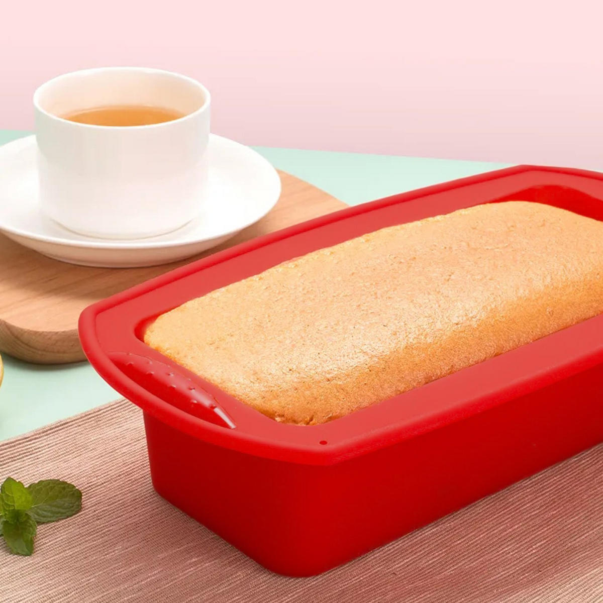 BACKFORM Silikon - Rot, Kunststoff (14.7/6.5/27.3cm) - Intirilife