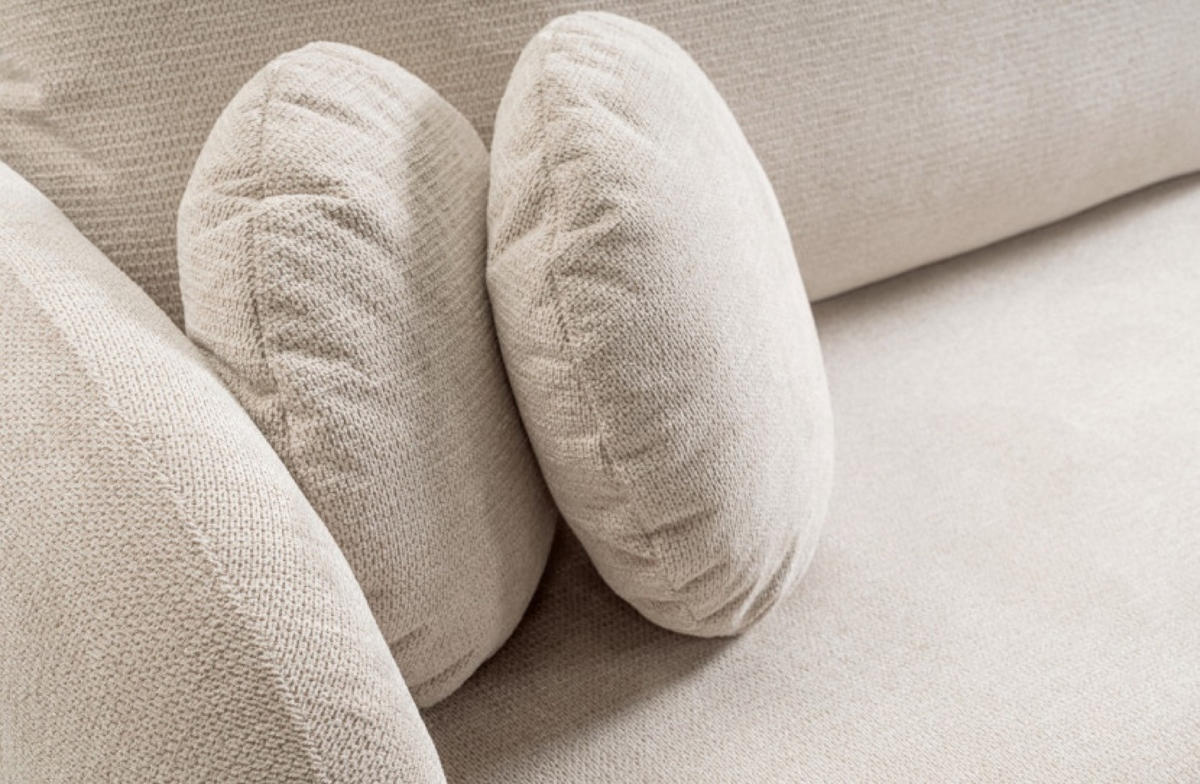 ECKSOFA Beige Olivio Ausziehbar Rechts - Beige, Naturmaterialien (174/248cm) - Sepro Meble
