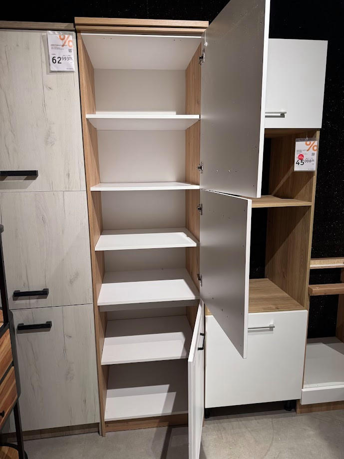 EDÉNYTÁROLÓ SZEKRÉNY VALENCIA BD60-BUDAÖRS OUTLET - Carryhome