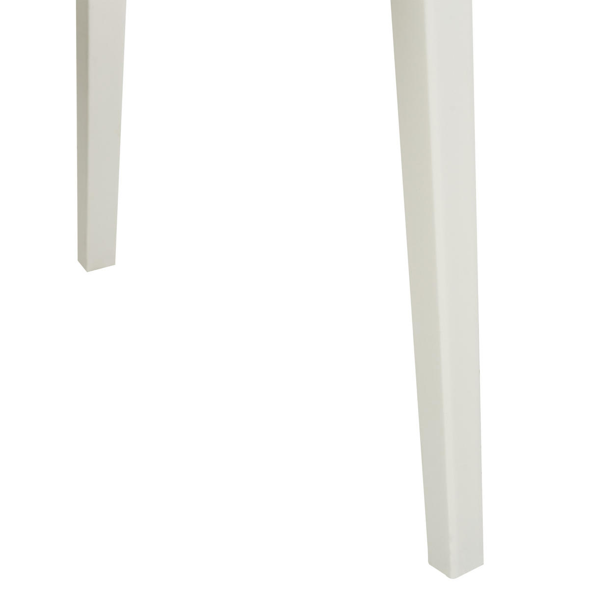 ÉTKEZŐSZÉK 2 darabos Szett Műanyag Fehér Somers - fehér, műanyag (48/77/51cm) - Beliani