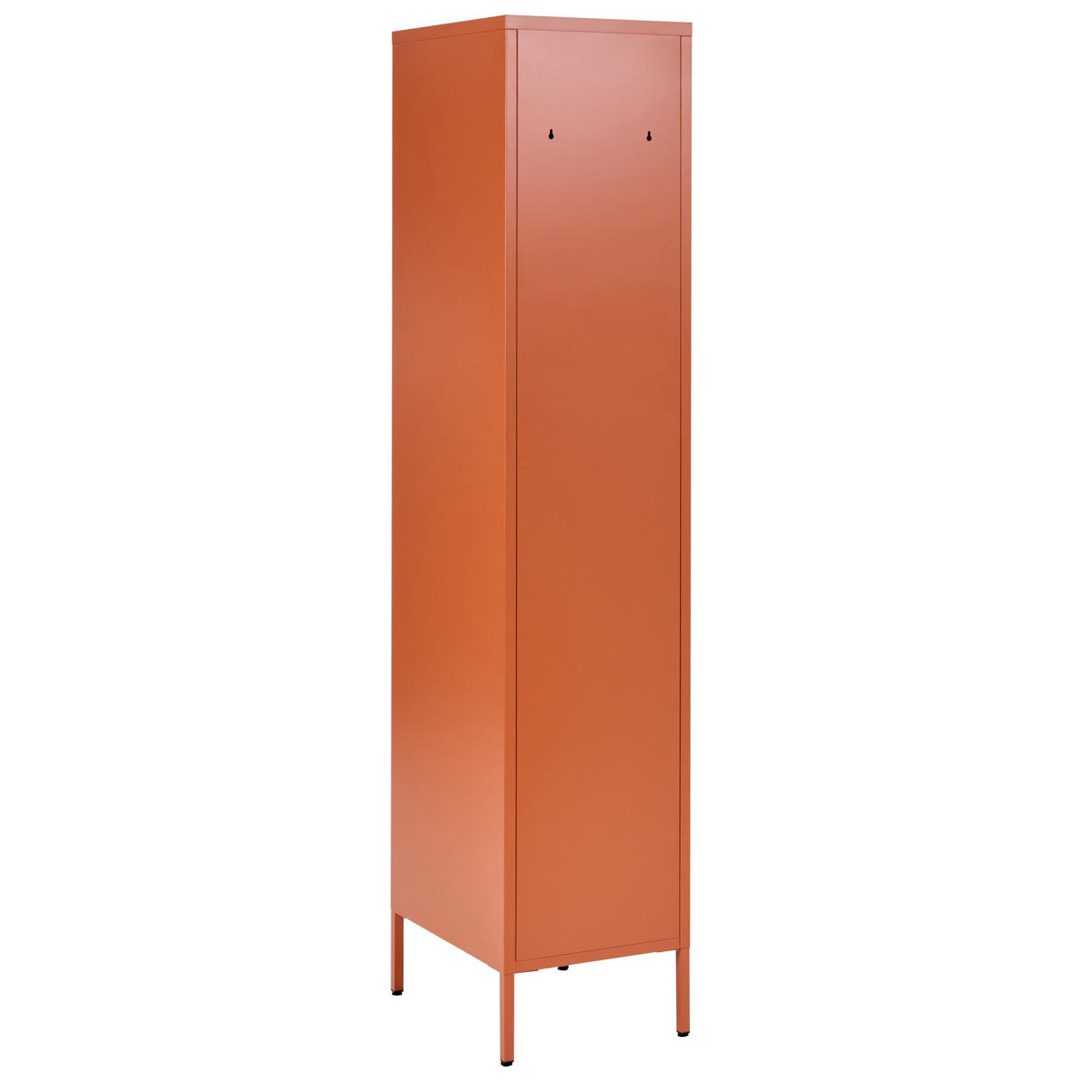 BÜROSCHRANK Metall Goldbraun Frome - Goldfarben/Braun, Metall (38/185/50cm) - Beliani