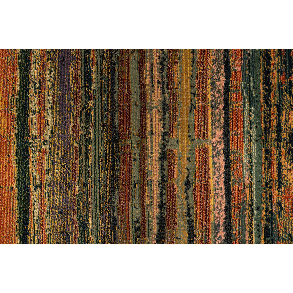 Thumbnail - Theko Webteppich, Mehrfarbig, Textil, Gestreift, Freiform, 68x230 cm, Oeko-Tex®, für Fußbodenheizung geeignet, Teppiche ...